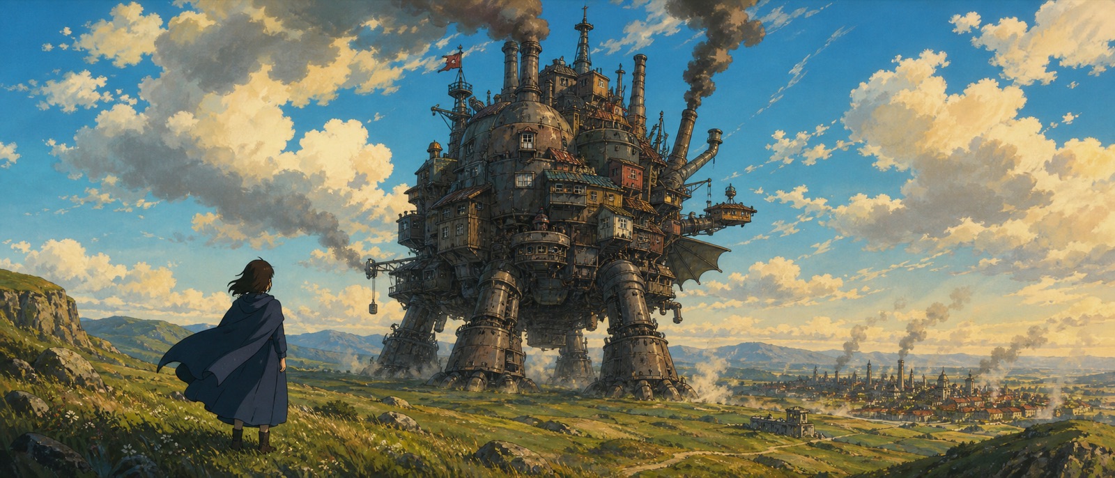 ハウルの動く城の映画トリビア用メインビジュアル